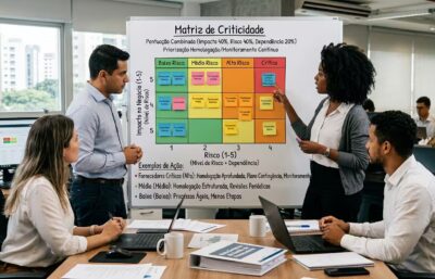 Matriz de Criticidade de Fornecedores: como priorizar sua homologação com mais precisão